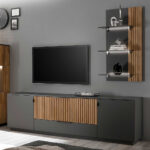 223X60X45 Tv Unterschrank Lowboard Modern - Cruzca intended for Moderne Lowboards