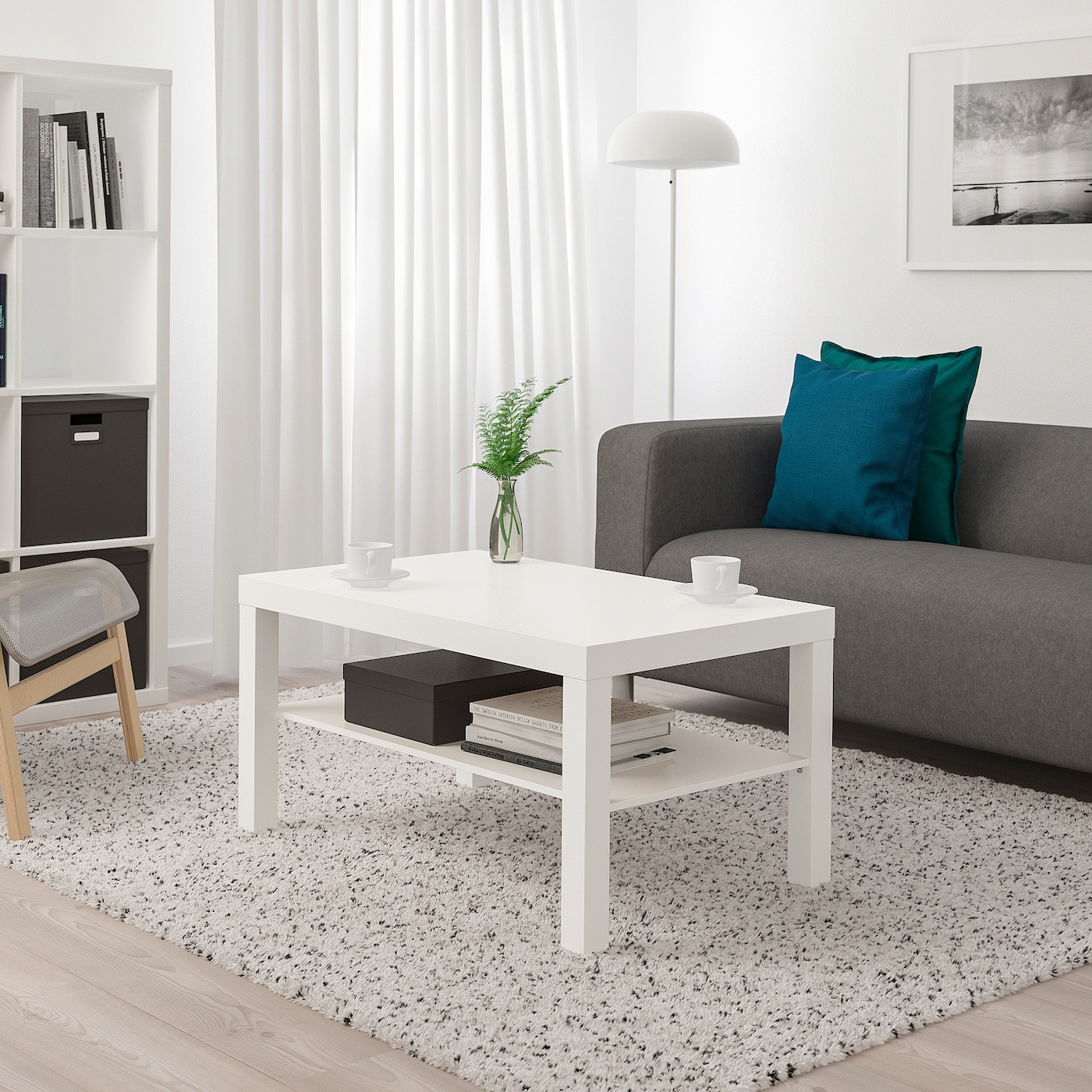 Lack Couchtisch, Weiß, 90X55 Cm - Ikea Deutschland in Ikea Tische Wohnzimmer